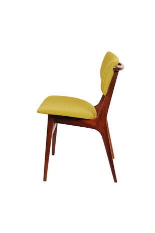  Vintage jaren 60 stoel opnieuw gestoffeerd