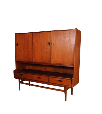 VERKOCHT Vintage highboard