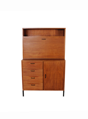 VERKOCHT Vintage Simpla Lux secretaire