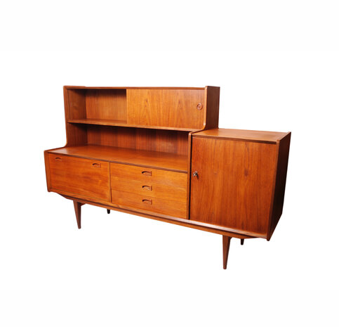 VERKOCHT Vintage mid century highboard