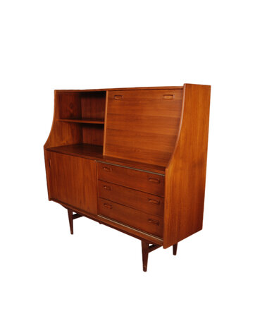 VERKOCHT Vintage mid century highboard