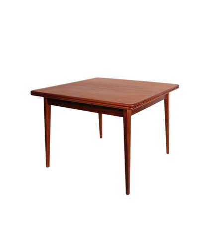 VERKOCHT Vintage mid century uitklapbare Louis van Teeffelen Webe tafel