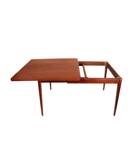 VERKOCHT Vintage mid century uitklapbare Louis van Teeffelen Webe tafel