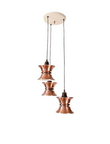 VERKOCHT Vintage Lakro cascade hanglamp