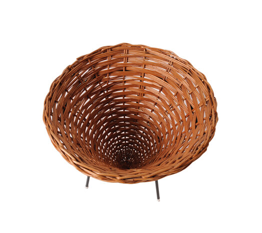 Vintage rotan Rohe mand