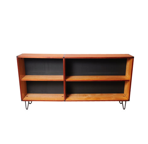 VERKOCHT Vintage boekenkast dressoir