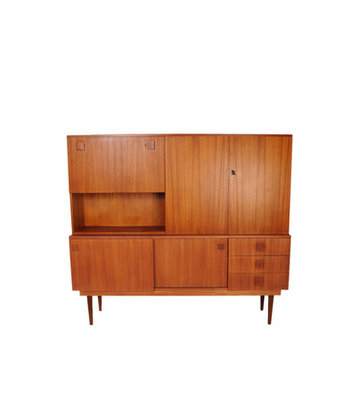 VERKOCHT Vintage jaren 60 highboard