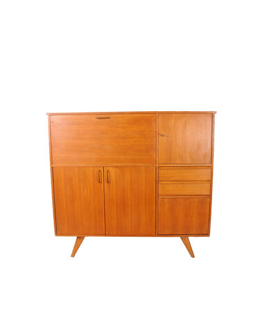 VERKOCHT Vintage highboard