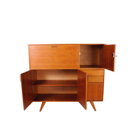 VERKOCHT Vintage highboard