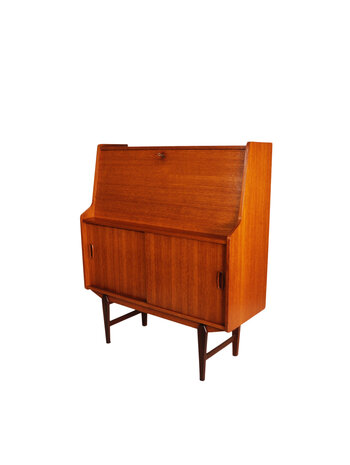 VERKOCHT Vintage Mahjongg secretaire