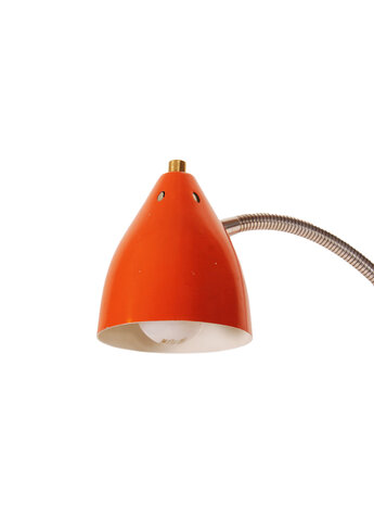 VERKOCHT Vintage Hala Busquet klem lamp