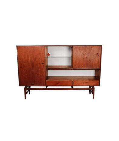 GERESERVEERD Vintage highboard