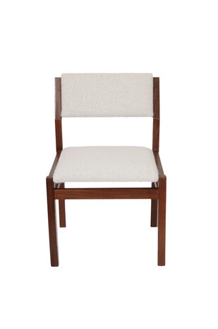 VERKOCHT Set van vier vintage Cees Braakman Pastoe Japanse serie stoelen opnieuw gestoffeerd