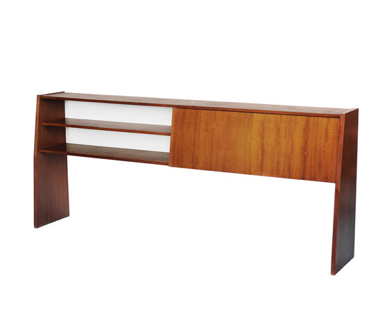 VERKOCHT  Vintage Jaren 60 daybed met ombouw-kast