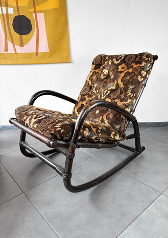 NIEUW Vintage manou schommelstoel 