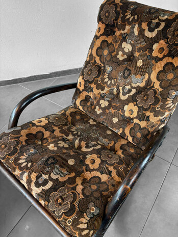 NIEUW Vintage manou schommelstoel 