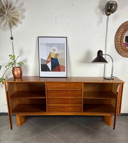 NIEUW . Vintage mid century jaren 50 dressoir