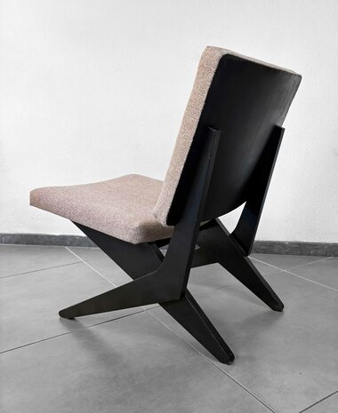 NIEUW . Vintage Pastoe "Scissor chair" model PB18 