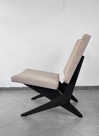 NIEUW . Vintage Pastoe "Scissor chair" model PB18 