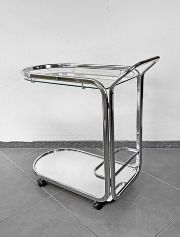 NIEUW . Vintage Space Age trolley 
