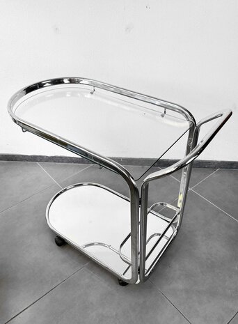 NIEUW . Vintage Space Age trolley 