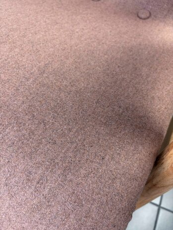 NIEUW . Vintage jaren 60 Louis van Teeffelen fauteuil opnieuw gestoffeerd