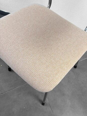 NIEUW . Set Gispen eetkamer stoelen opnieuw gestoffeerd