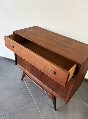 VERKOCHT . Vintage mid century Louis van Teeffelen kast