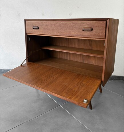 VERKOCHT . Vintage mid century Louis van Teeffelen kast