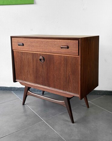 VERKOCHT . Vintage mid century Louis van Teeffelen kast