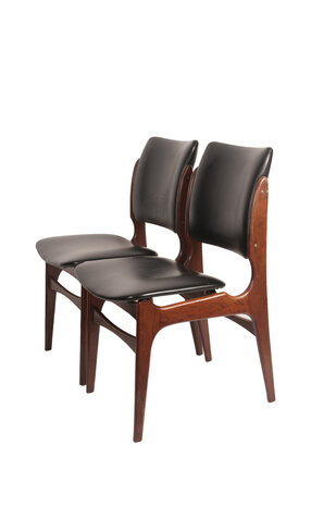 Set van twee Deens design stoelen