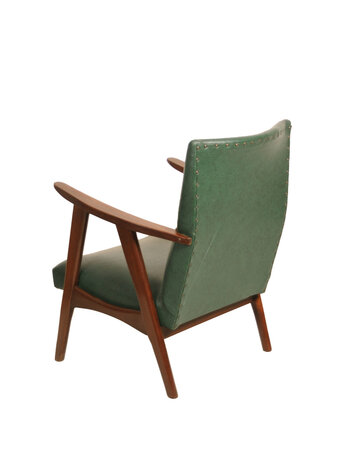 Groene jaren 60 fauteuil