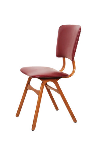 Set vintage Deens design stoelen