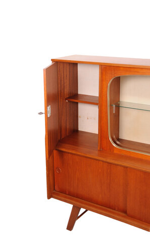 Vintage teakhouten jaren 60 kast