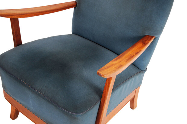 Vintage jaren 50 fauteuil