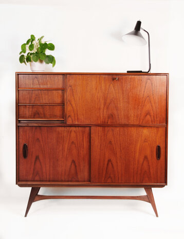 Vintage mid century highboard