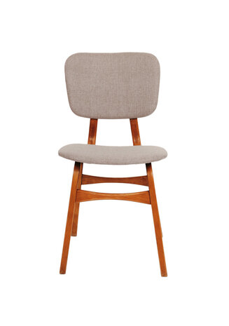 Vintage stoel opnieuw gestoffeerd