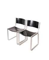 VERKOCHT Set vintage design Pastoe Pierre Mazairac stoelen 