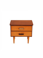 VERKOCHT Vintage nachtkastje