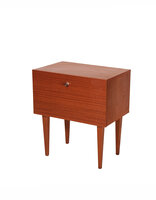 VERKOCHT Vintage nachtkastje