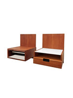 VERKOCHT Vintage Japanse serie Cees Braakman Pastoe nachtkastjes 