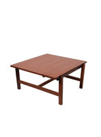 Vintage Pastoe salontafel met omkeerbaar blad.