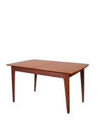 VERKOCHT  Vintage uitschuifbare jaren 60 eettafel