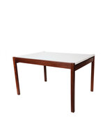 VERKOCHT / Vintage uitschuifbare Cees Braakman Pastoe eettafel 