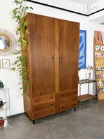 VERKOCHT . Vintage Simpla Lux linnenkast