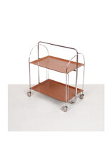 Vintage trolley serveerwagen