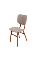 Vintage stoel opnieuw gestoffeerd