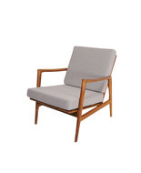 VERKOCHT Vintage Deens design fauteuil